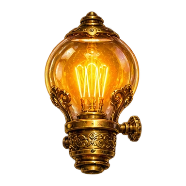 Amber bulb